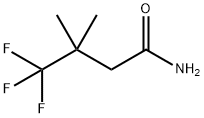 Butanamide, 4,4,4-trifluoro-3,3-dimethyl- Structure