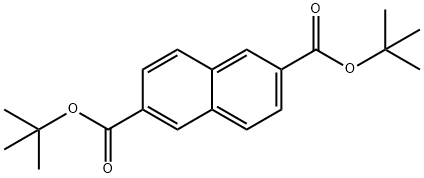 Di-tert-butyl naphthalene-2,6-dicarboxylate 구조식 이미지