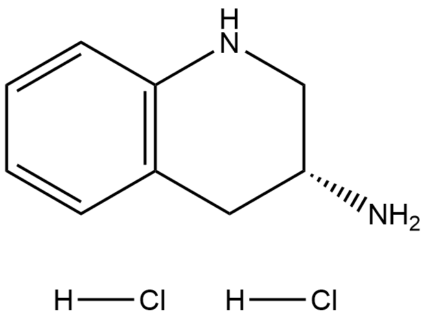 (R)-1,2,3,4-Tetrahydroquinolin-3-amine dihydrochloride 구조식 이미지