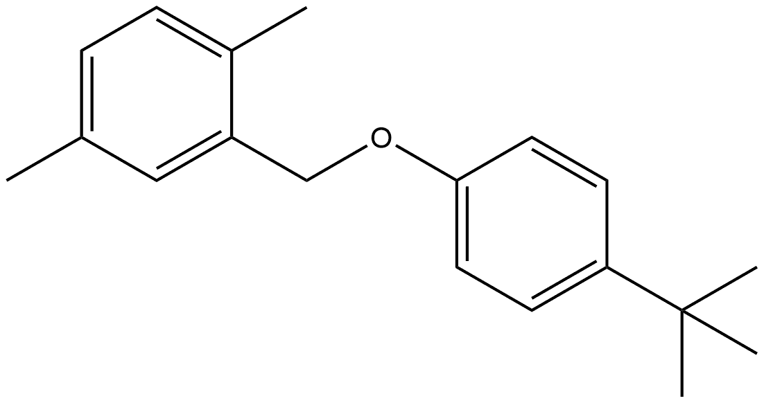 2-[[4-(1,1-Dimethylethyl)phenoxy]methyl]-1,4-dimethylbenzene Structure