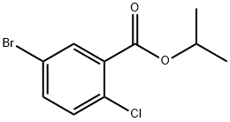 propan-2-yl 5-bromo-2-chlorobenzoate Structure