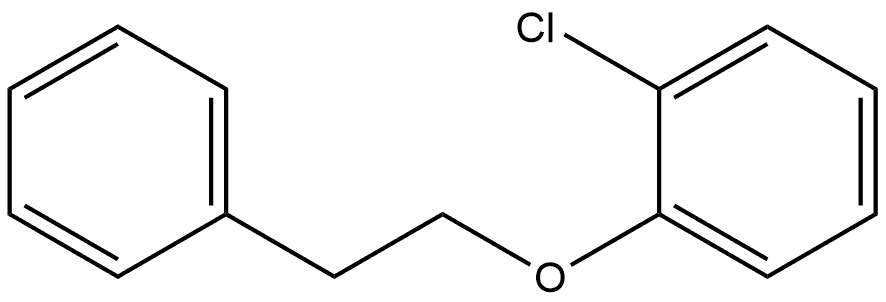 1-Chloro-2-(2-phenylethoxy)benzene Structure