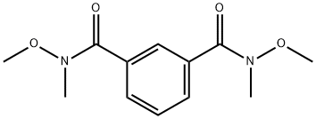 1,3-Benzenedicarboxamide, N1,N3-dimethoxy-N1,N3-dimethyl- Structure