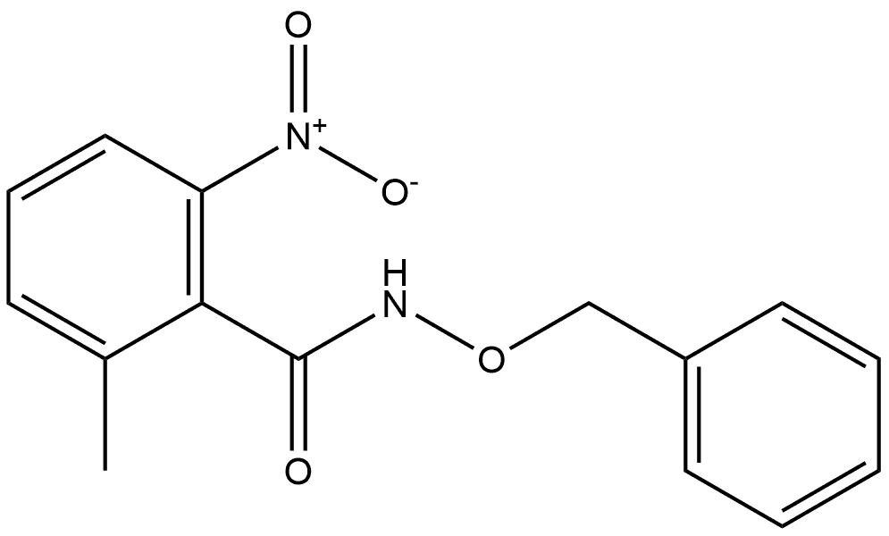 N-(benzyloxy)-2-methyl-6-nitrobenzamide Structure