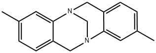 6H,12H-5,11-Methanodibenzo[b,f][1,5]diazocine, 3,9-dimethyl- Structure