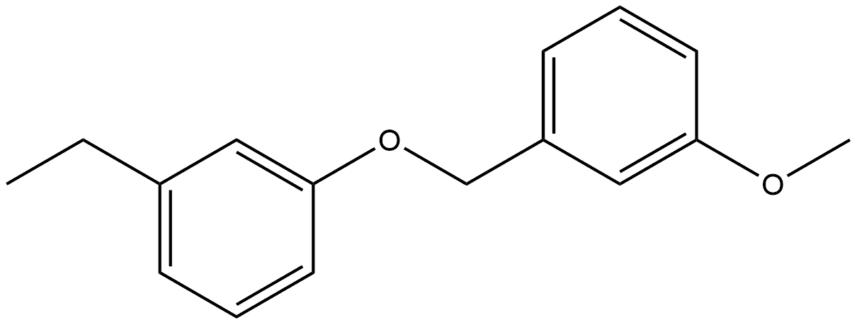 Benzene, 1-ethyl-3-[(3-methoxyphenyl)methoxy]- Structure