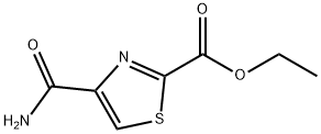 ethyl 4-carbamoylthiazole-2-carboxylate Structure