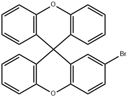 9,9'-Spirobi[9H-xanthene], 2-bromo- Structure