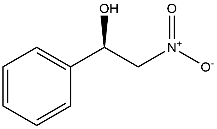 Benzenemethanol, α-(nitromethyl)-, (αR)- 구조식 이미지
