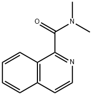 1-Isoquinolinecarboxamide, N,N-dimethyl- Structure