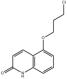 2(1H)-Quinolinone, 5-(3-chloropropoxy)- Structure