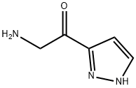 2-amino-1-(1H-pyrazol-5-yl)ethan-1-one hydrochloride Structure