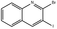 2-Bromo-3-iodoquinoline Structure