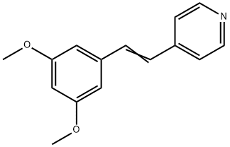 Pyridine, 4-[2-(3,5-dimethoxyphenyl)ethenyl]- Structure