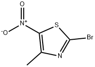 Thiazole, 2-bromo-4-methyl-5-nitro- Structure