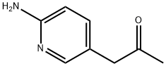 2-Propanone, 1-(6-amino-3-pyridinyl)- Structure