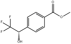 methyl
4-[(1S)-2,2,2-trifluoro-1-hydroxyethyl]benzoate Structure