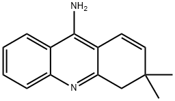 9-Acridinamine, 3,4-dihydro-3,3-dimethyl- Structure