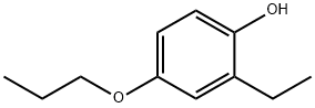 2-ethyl-4-propoxyphenol Structure