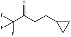 2-Butanone, 4-cyclopropyl-1,1,1-trifluoro- Structure