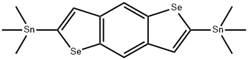 Stannane, 1,1'-benzo[1,2-b:4,5-b']diselenophene-2,6-diylbis[1,1,1-trimethyl- Structure