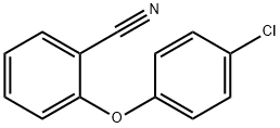 Benzonitrile, 2-(4-chlorophenoxy)- 구조식 이미지