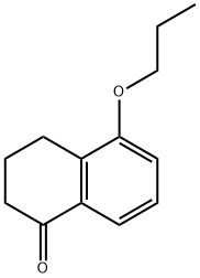 5-Propoxy-1,2,3,4-tetrahydronaphthalen-1-one 구조식 이미지