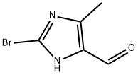 1H-Imidazole-5-carboxaldehyde, 2-bromo-4-methyl- Structure