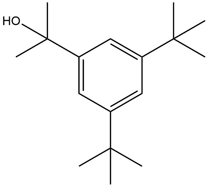 3,5-Bis(1,1-dimethylethyl)-α,α-dimethylbenzenemethanol Structure