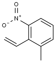 Benzene, 2-ethenyl-1-methyl-3-nitro- Structure