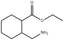 Cyclohexanecarboxylic acid, 2-(aminomethyl)-, ethyl ester Structure