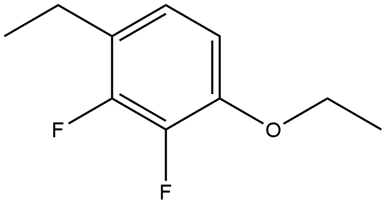 1-ethoxy-4-ethyl-2,3-difluorobenzene Structure