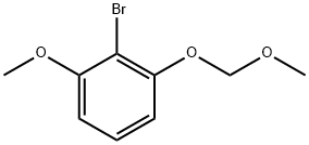 Benzene, 2-bromo-1-methoxy-3-(methoxymethoxy)- Structure