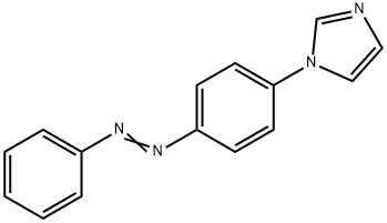 1H-Imidazole, 1-[4-(2-phenyldiazenyl)phenyl]- Structure