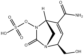 (1R,2S,5R)-2-(Hydroxymethyl)-7-oxo-6-
(sulfooxy)-1,6-diazabicyclo[3.2.1]oct-3-ene-4-
carboxamide Structure