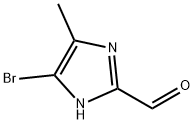 1H-Imidazole-2-carboxaldehyde, 5-bromo-4-methyl- Structure