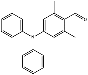 Benzaldehyde, 4-(diphenylamino)-2,6-dimethyl- Structure