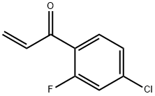 2-Propen-1-one, 1-(4-chloro-2-fluorophenyl)- Structure