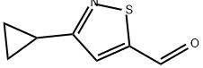 3-cyclopropyl-1,2-thiazole-5-carbaldehyde Structure