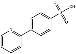 4-(pyridin-2-yl)benzene-1-sulfonic acid Structure