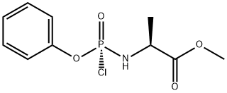 N-[(S)-Chlorophenoxyphosphinyl]-L-alanine methyl ester Structure