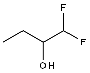 2-Butanol, 1,1-difluoro- Structure