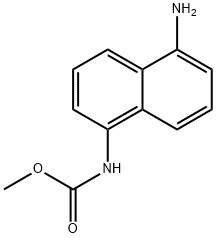 Methyl (5-aminonaphthalen-1-yl)carbamate 구조식 이미지