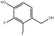 2,3-Difluoro-4-hydroxybenzylalcohol Structure