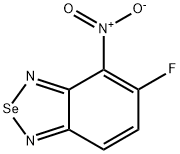 2,1,3-Benzoselenadiazole, 5-fluoro-4-nitro- Structure