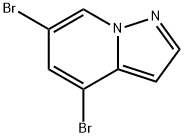 Pyrazolo[1,5-a]pyridine, 4,6-dibromo- 구조식 이미지