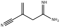 3-Butenimidamide, 3-cyano- Structure