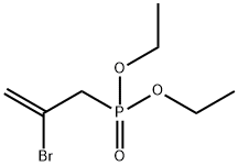 Phosphonic acid, P-(2-bromo-2-propen-1-yl)-, diethyl ester Structure