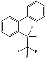 1,1'-Biphenyl, 2-[difluoro(trifluoromethyl)thio]- Structure