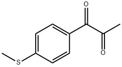 1,?2-?Propanedione, 1-?[4-?(methylthio)?phenyl]?- Structure